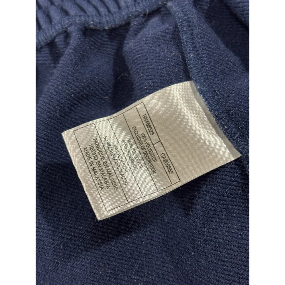 VTG Nike Air Jordan Sweatpants‎ Men's 3XL Jogger Fleece Lined Blue Y2K Long